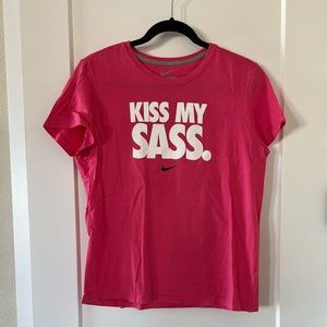 Nike “KISS MY SASS” T-Shirt